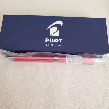Pilot EVOLT BTHE 150R-SP multi-function pen in light pink with black and red ballpoint pens and 0.5mm pencil