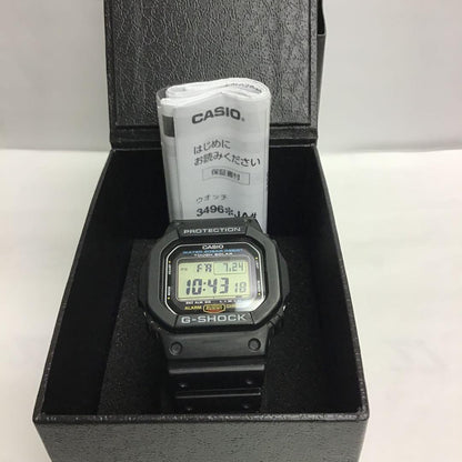 CASIO G-5600UE-1JF Solar Men's Watch — Japanese