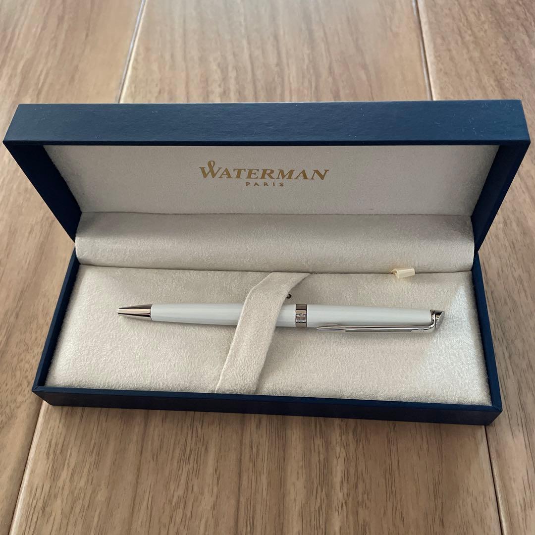 Unused Waterman ballpoint pen with sleek design and smooth writing tip