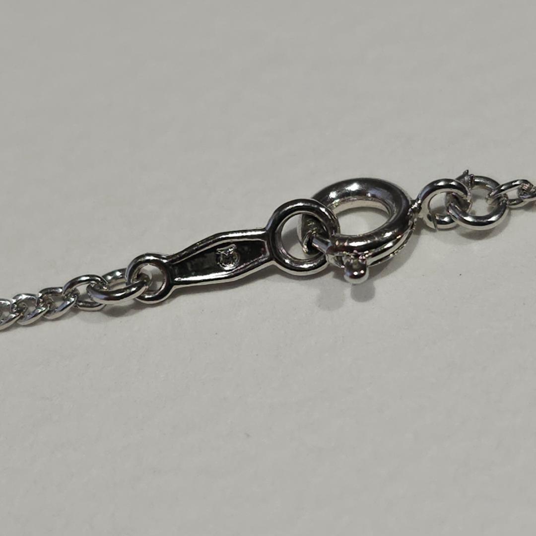 1367 Mikimoto Pearl Necklace with 7mm pearls on 42cm silver chain