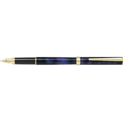New Pilot Fountain Pen Cavaliar fine point in black and blue with sleek design