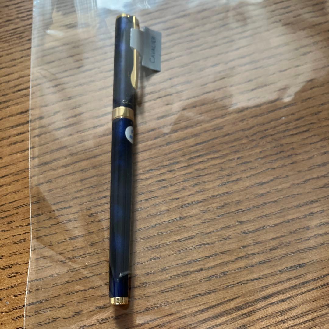 New Pilot Fountain Pen Cavaliar fine point in black and blue with sleek design
