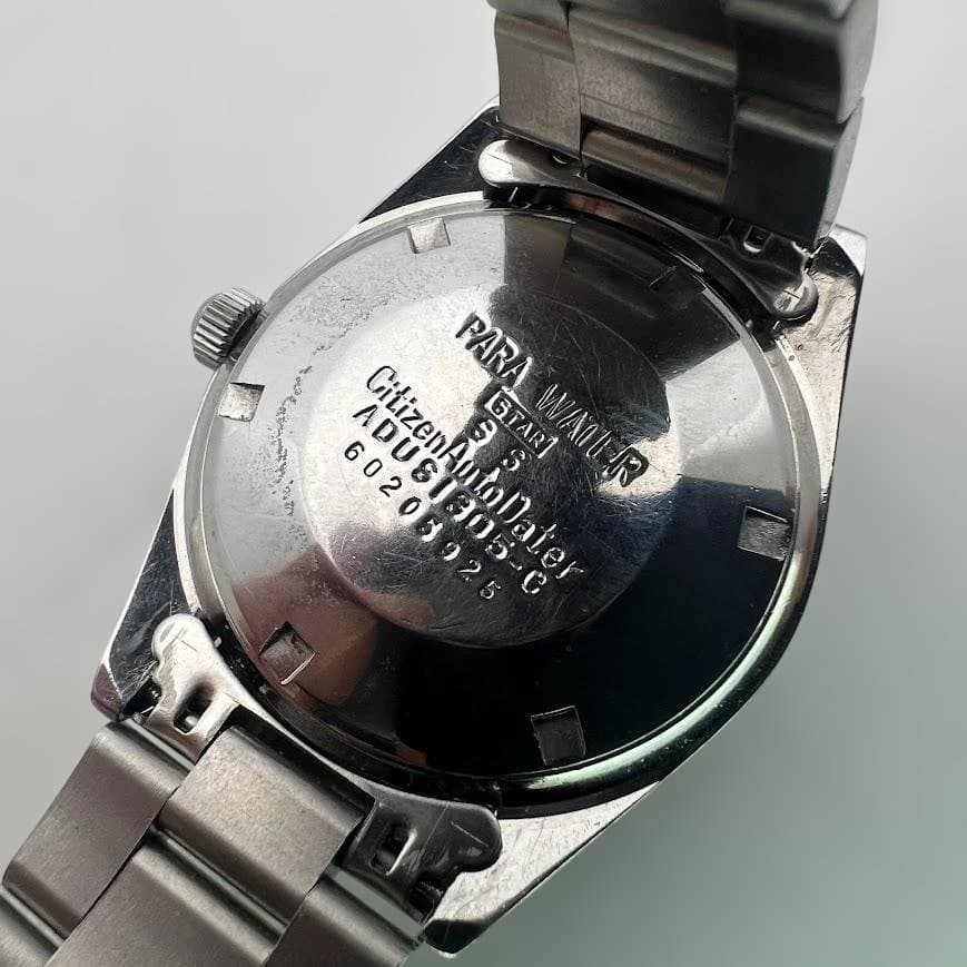 Citizen SM 21 石 エンジンターンドベゼル １ Automatic Men's Watch — Japanese