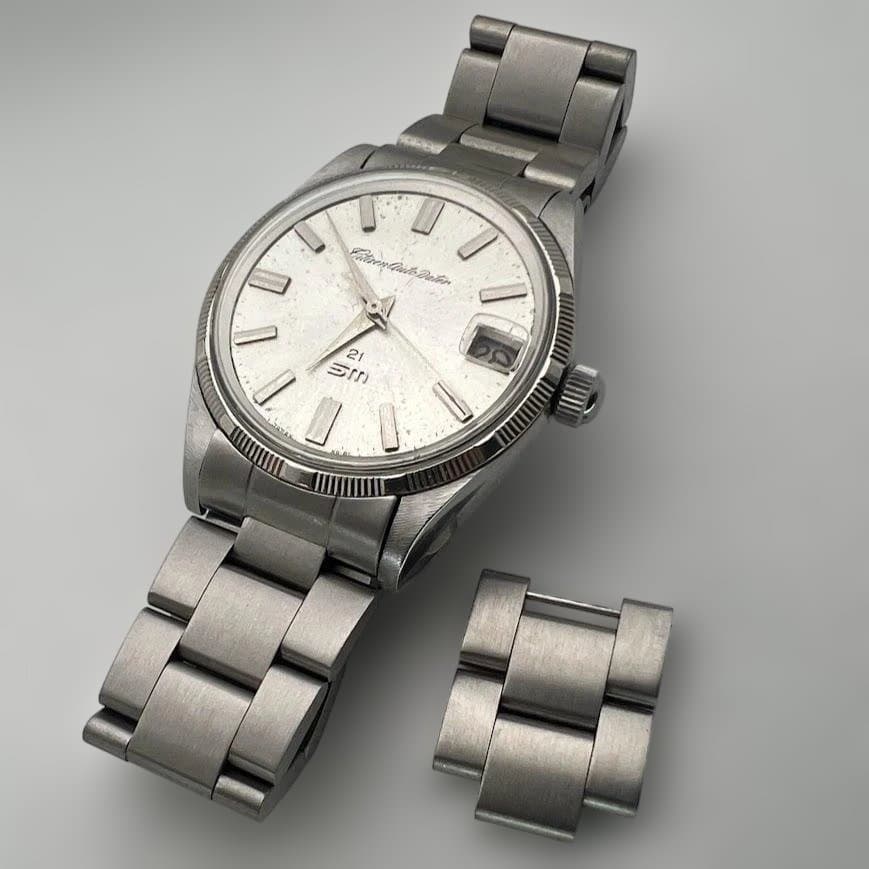 Citizen SM 21 石 エンジンターンドベゼル １ Automatic Men's Watch — Japanese