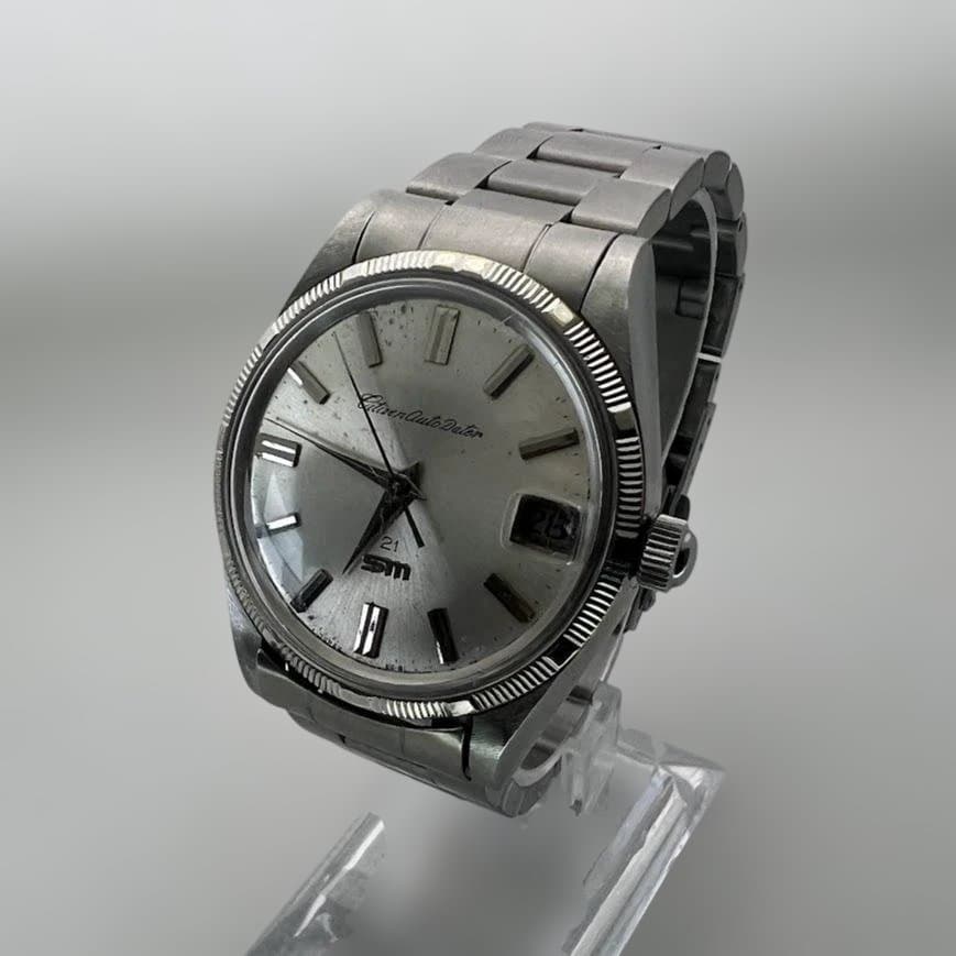 Citizen SM 21 石 エンジンターンドベゼル １ Automatic Men's Watch — Japanese