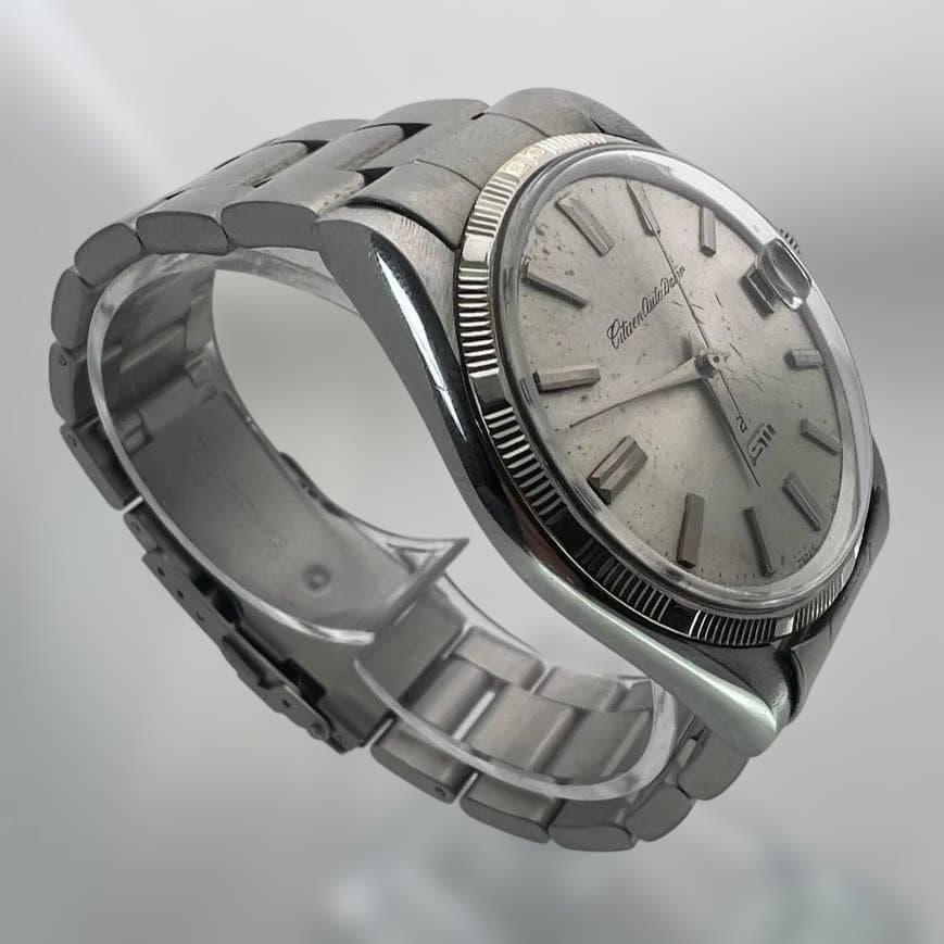 Citizen SM 21 石 エンジンターンドベゼル １ Automatic Men's Watch — Japanese