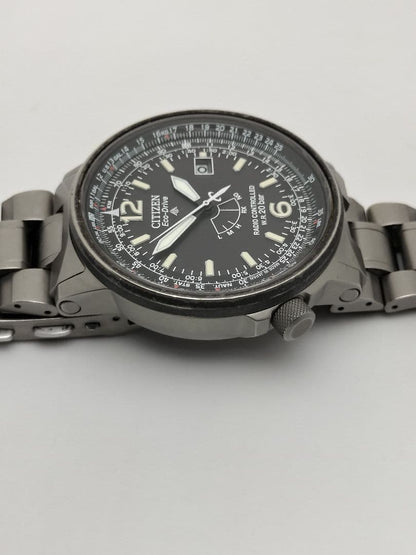 Citizen H411 Solar Men's Watch — Japanese