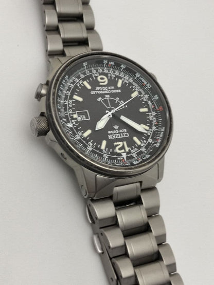 Citizen H411 Solar Men's Watch — Japanese