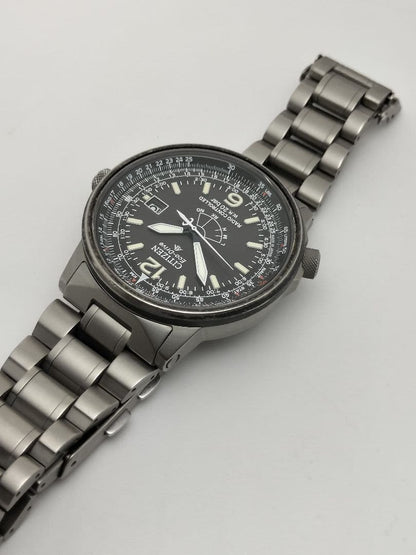 Citizen H411 Solar Men's Watch — Japanese