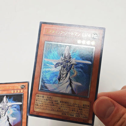 Yu-Gi-Oh Yu-Gi-Oh! Hanekiribo LV10 Mystic Swordsman LV4 LV6 Relief — Japanese