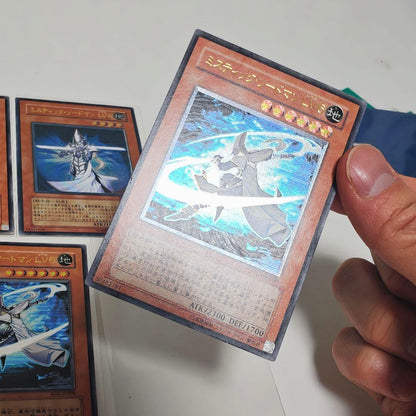 Yu-Gi-Oh Yu-Gi-Oh! Hanekiribo LV10 Mystic Swordsman LV4 LV6 Relief — Japanese