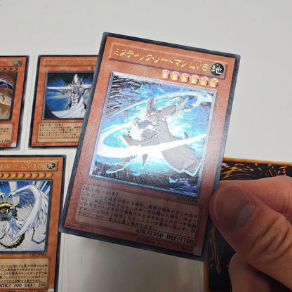 Yu-Gi-Oh Yu-Gi-Oh! Hanekiribo LV10 Mystic Swordsman LV4 LV6 Relief — Japanese
