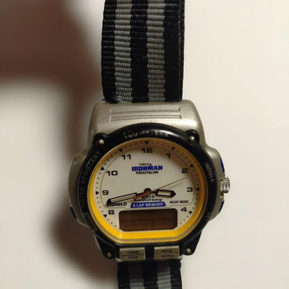 TIMEX Ironman 20th Anniversary Digital Men's Watch — Japanese