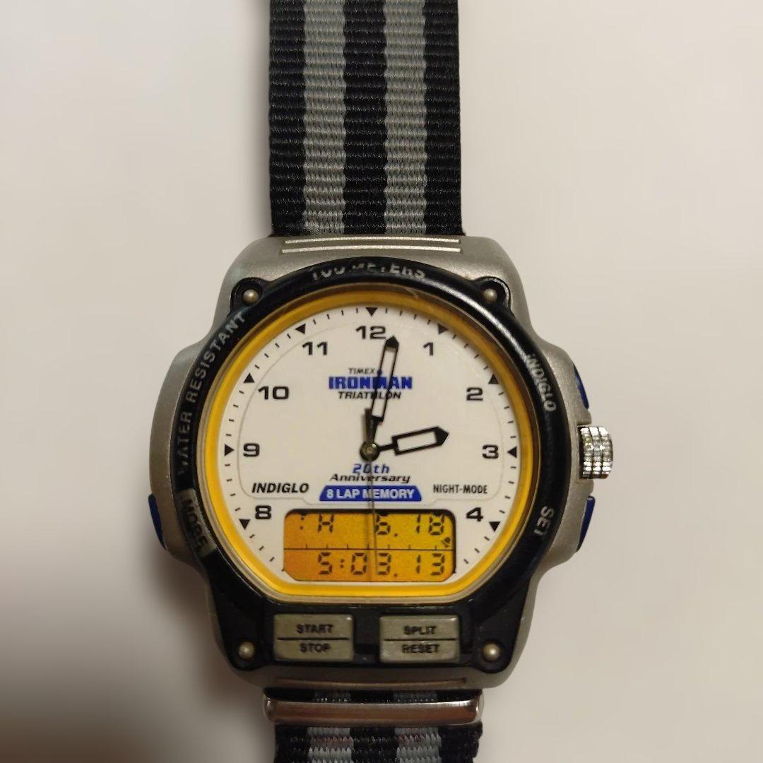 TIMEX Ironman 20th Anniversary Digital Men's Watch — Japanese