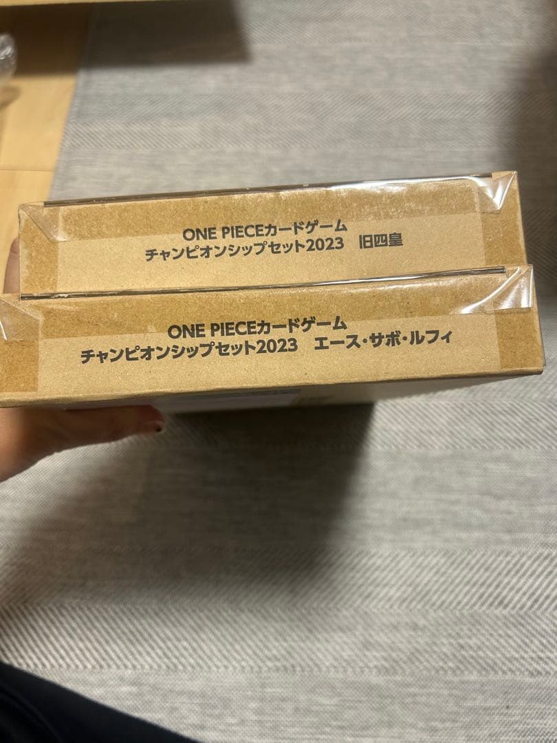 One Piece One Piece Card Champion Ship Set 2023 Two Types Box — Japanese
