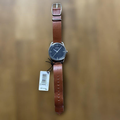 NIXON MELLOR BLK/SADDLE Men's Watch — Japanese