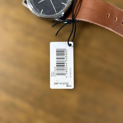 NIXON MELLOR BLK/SADDLE Men's Watch — Japanese