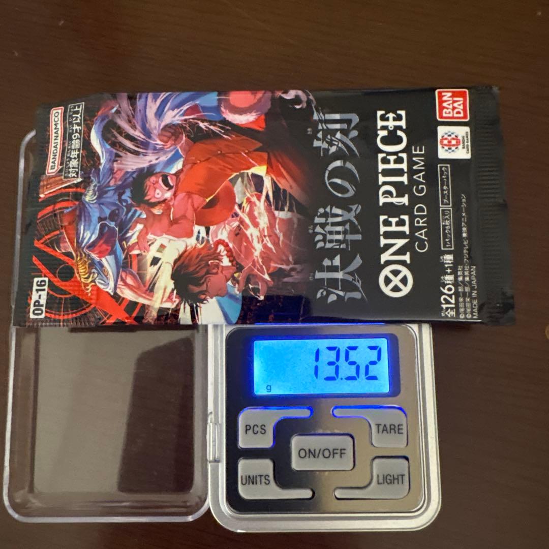 One Piece ONE PIECE Card Game - Final Battle OP-16 Pack — OP-16 — Japanese