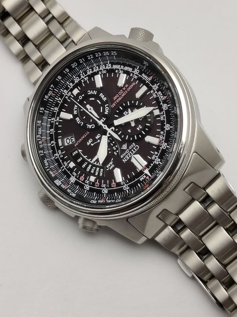 Citizen ProMaster E600 Solar Men's Watch — Japanese