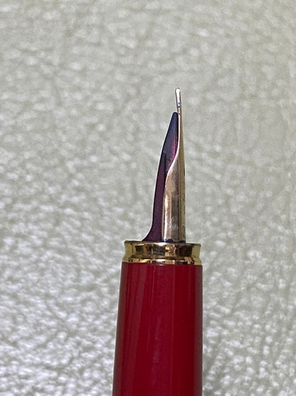 Pilot Elite Hasem Shibata 14K 585 gold fountain pen with a sleek design