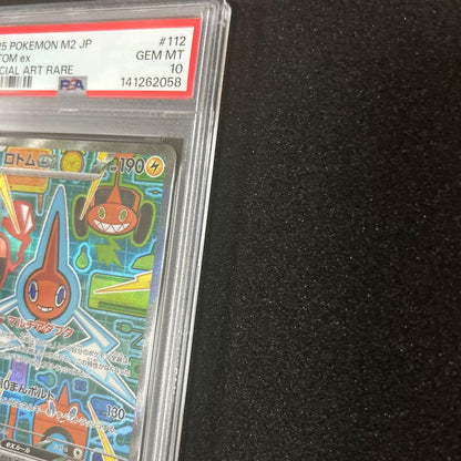PSA 10 Pokemon Rotom ex — Japanese
