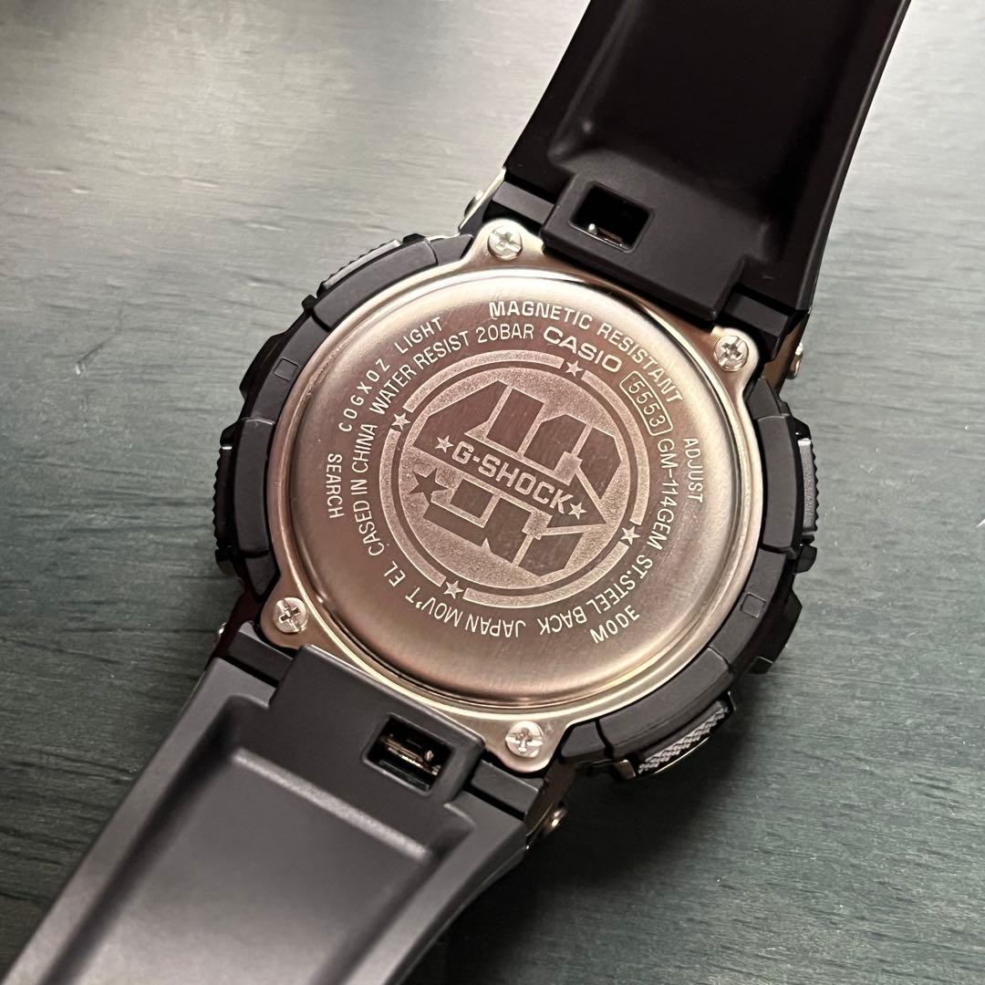 CASIO GM-114GEM-1A9JR Digital Men's Watch — Japanese