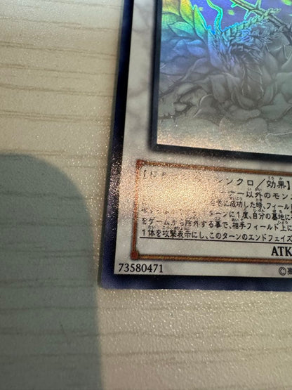 Yu-Gi-Oh Black Rose Dragon — Japanese