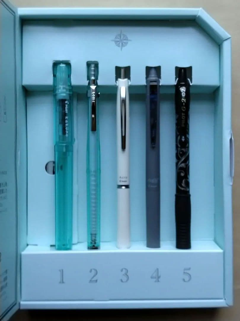 Set of Pilot writing instruments including 6 pens for 2024 and 5 pens for 2025 in various styles