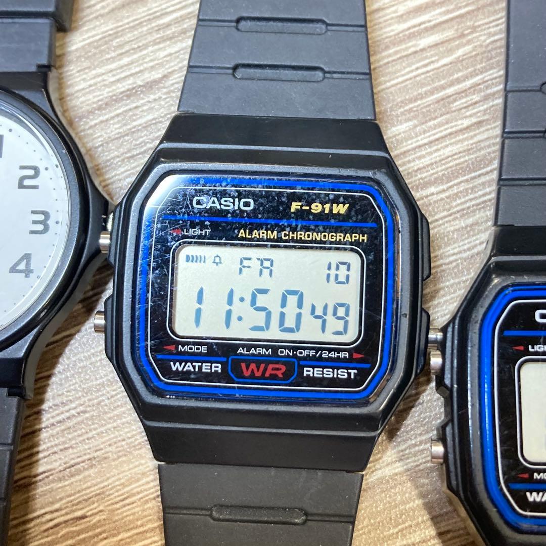 CASIO LQ-139, F-91W, MQ-24, A622 Digital Men's Watch — Japanese