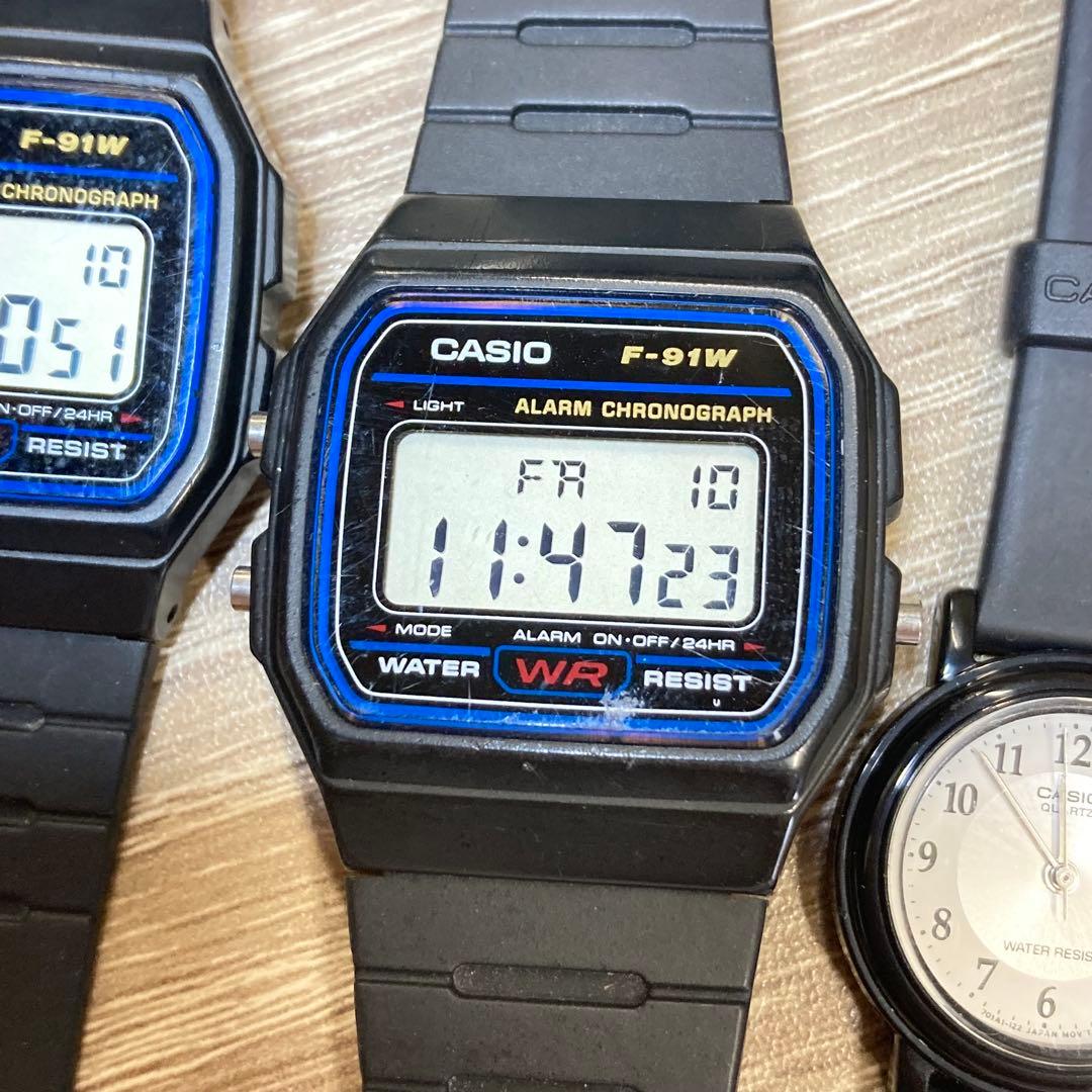 CASIO LQ-139, F-91W, MQ-24, A622 Digital Men's Watch — Japanese