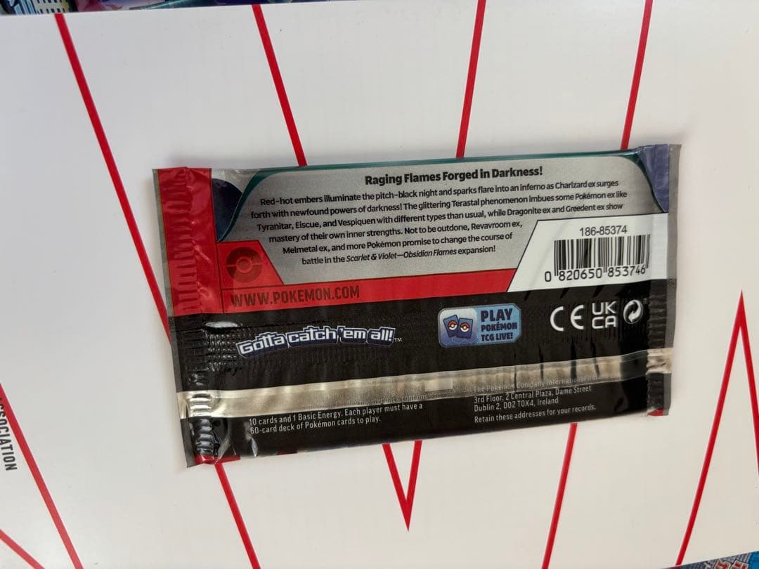 Pokemon Pokémon Card English Version Unopened Pack Pack — English