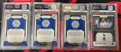 James Maddison Trading Card 4-Set — Japanese