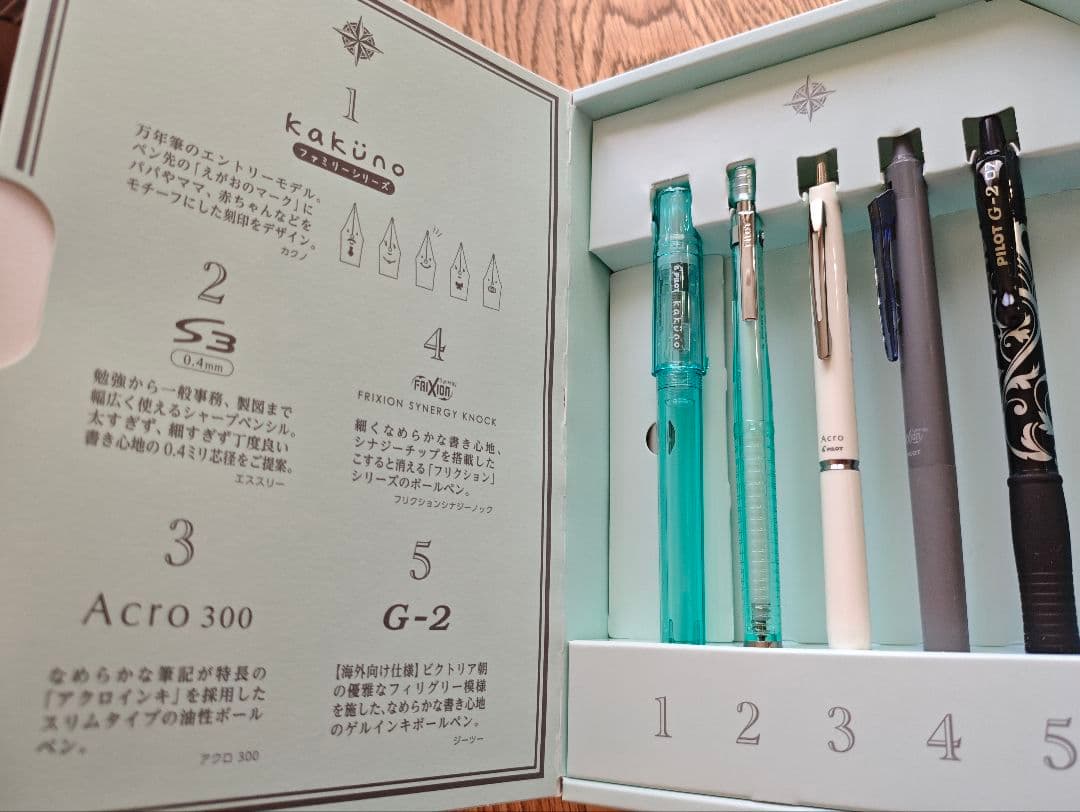 PILOT 4+1 RiDGE Series Multi-function Pen Special Edition with slim silver gradient design