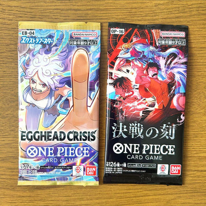One Piece One Piece Card Egghead Crisis: The Will That Is Passed Down, The Decisive Moment Pack EGGHEADCRISIS — Japanese