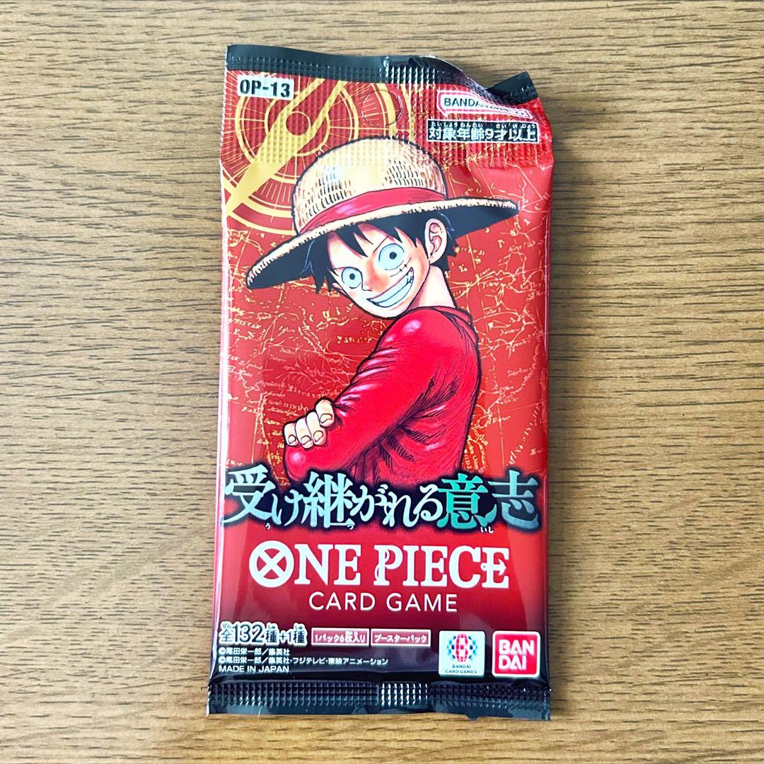 One Piece One Piece Card Egghead Crisis: The Will That Is Passed Down, The Decisive Moment Pack EGGHEADCRISIS — Japanese