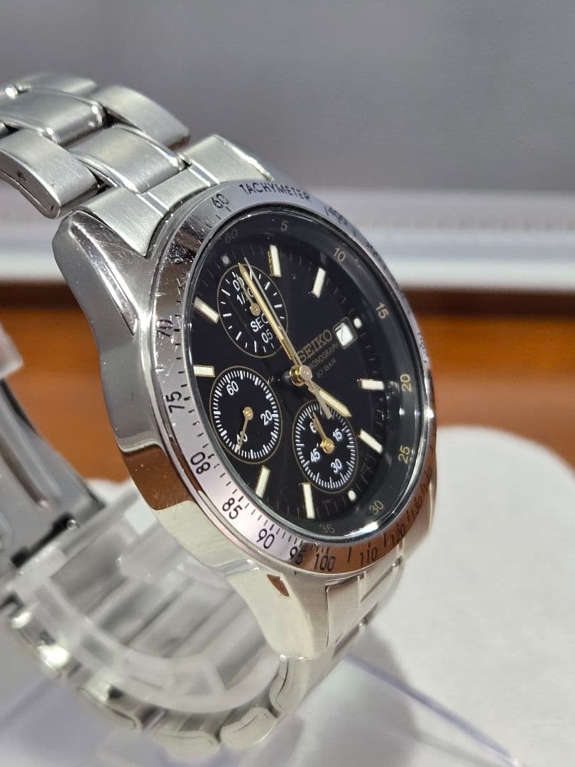 SEIKO 7T92 0DW0 Quartz Men's Watch — Japanese