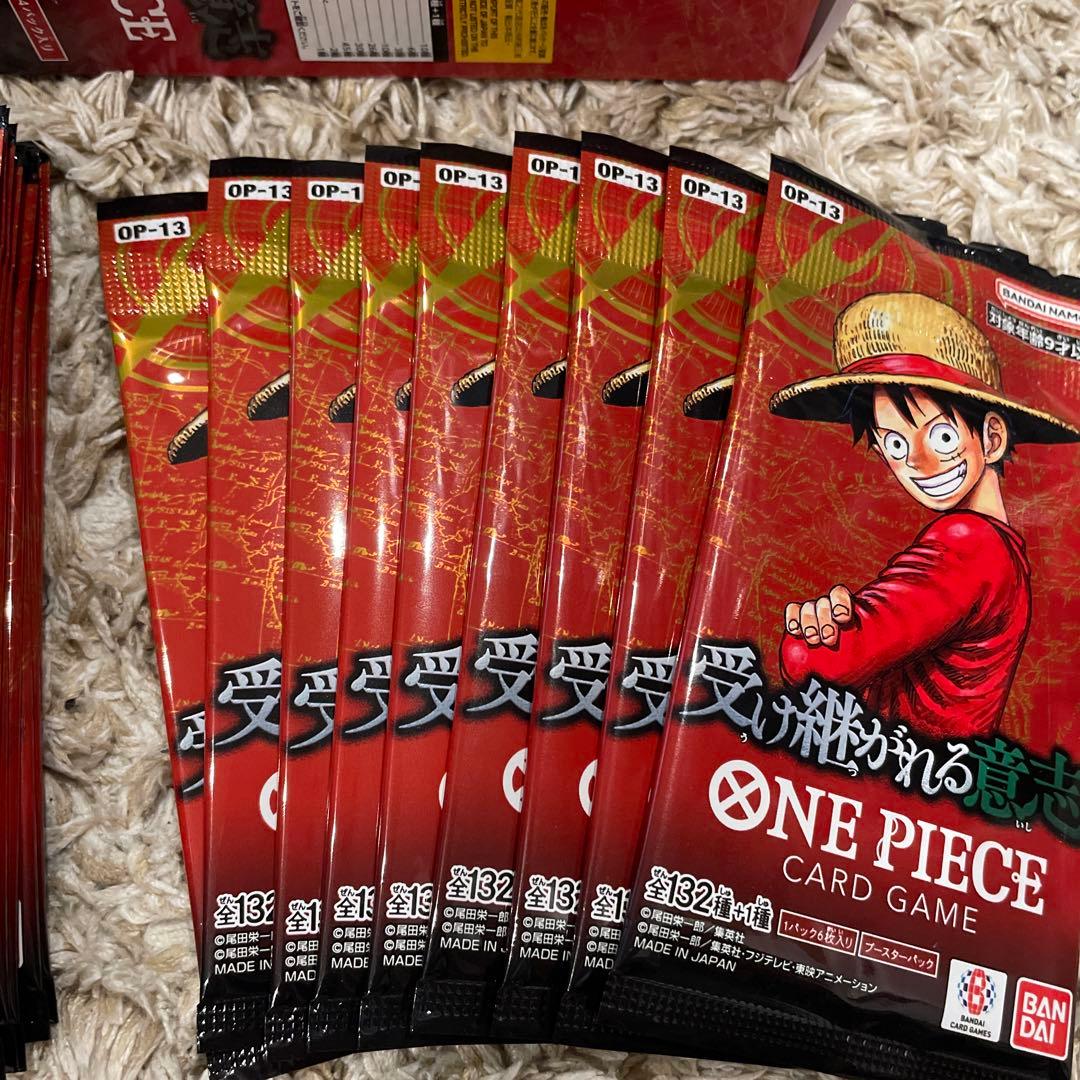 One Piece One Piece Card Game: The Will of D. OP-13 Unopened Pack 19 Packs Pack — OP-13 — Japanese