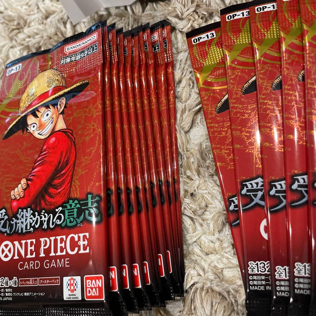 One Piece One Piece Card Game: The Will of D. OP-13 Unopened Pack 19 Packs Pack — OP-13 — Japanese