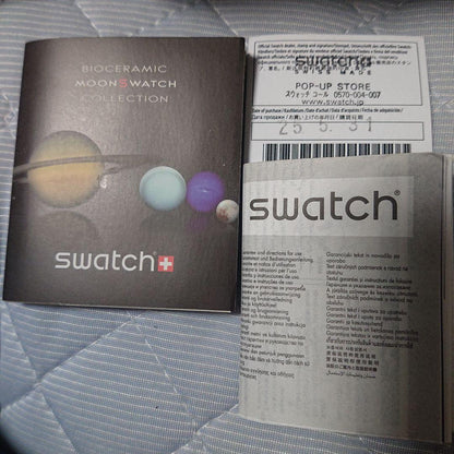 swatch MISSION TO SATURN Quartz Men's — Japanese