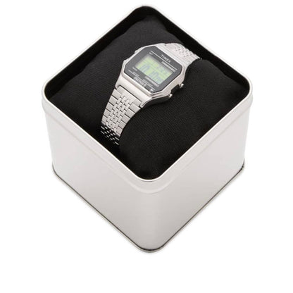 TIMEX T80 Everyday Silver Digital Men's Watch — Japanese