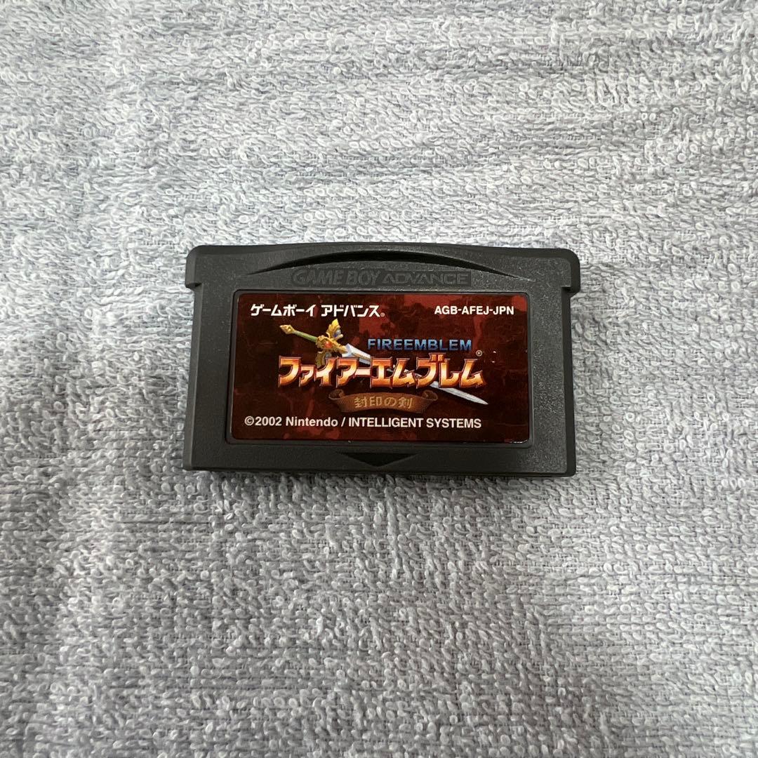 Fire Emblem Sealed Sword game cartridge for Game Boy Advance in original packaging
