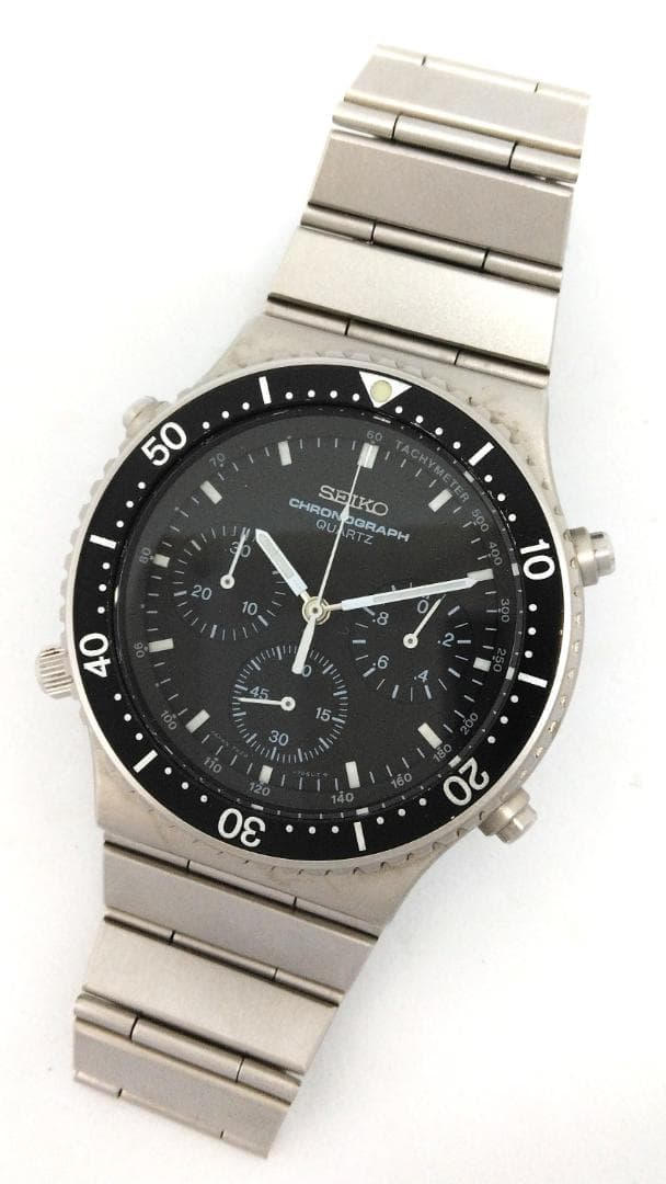 SEIKO Speedmaster Chronograph 06115 Quartz Men's Watch — Japanese