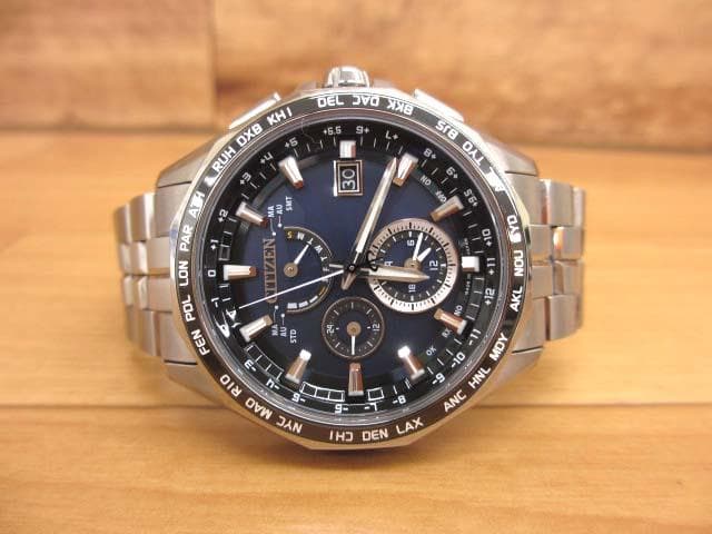 Citizen AT9090-53L Solar Men's Watch — Japanese