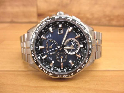 Citizen AT9090-53L Solar Men's Watch — Japanese
