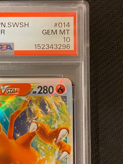 PSA 10 Pokemon Charizard VSTAR RRR/★★★ — S Expansion Pack Star Birth — Japanese