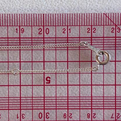 MIKIMOTO Silver 925 necklace with heart motif pendant and 7mm pearl on 45cm chain