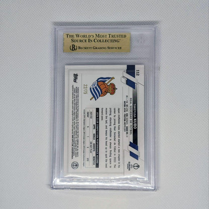 BGS 9.5 Kubo Takefusa 2022-23 Topps UEFA Purple — Japanese