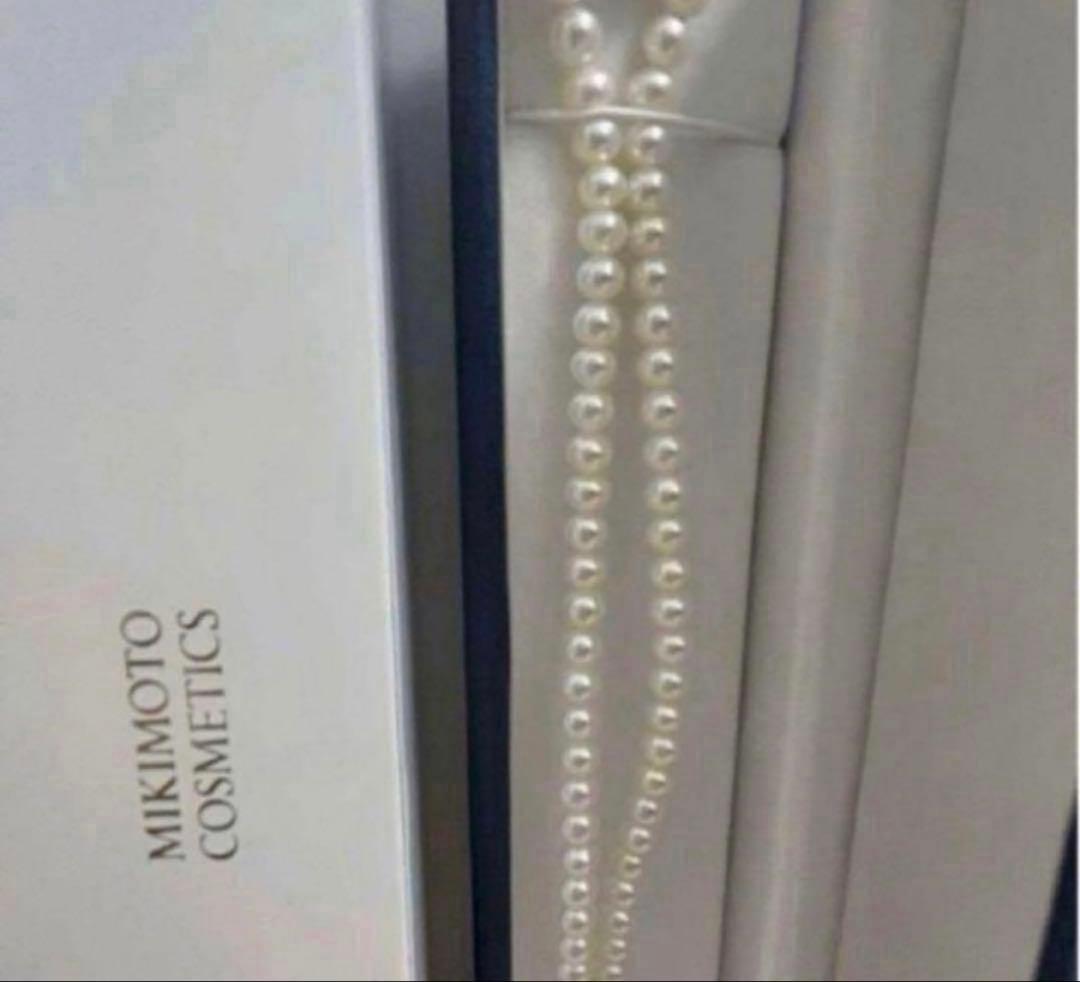 Mikimoto pearl necklace featuring 5.5–6mm freshwater pearls, total length 42cm