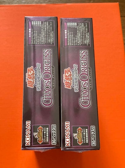 Yu-Gi-Oh Yu-Gi-Oh! Chaos Origins Box — Japanese