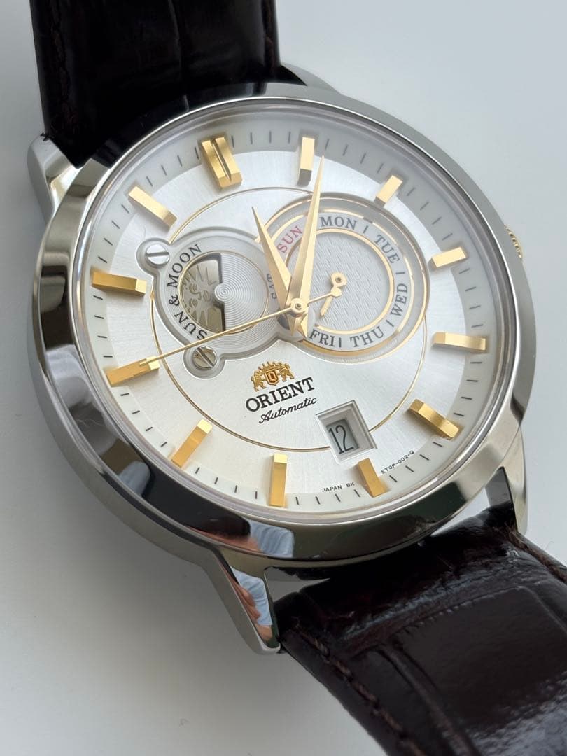 ORIENT SUN & MOON ORIENT ORIENT SUN & MOON V157-0BX0 Automatic Men's Watch — Japanese
